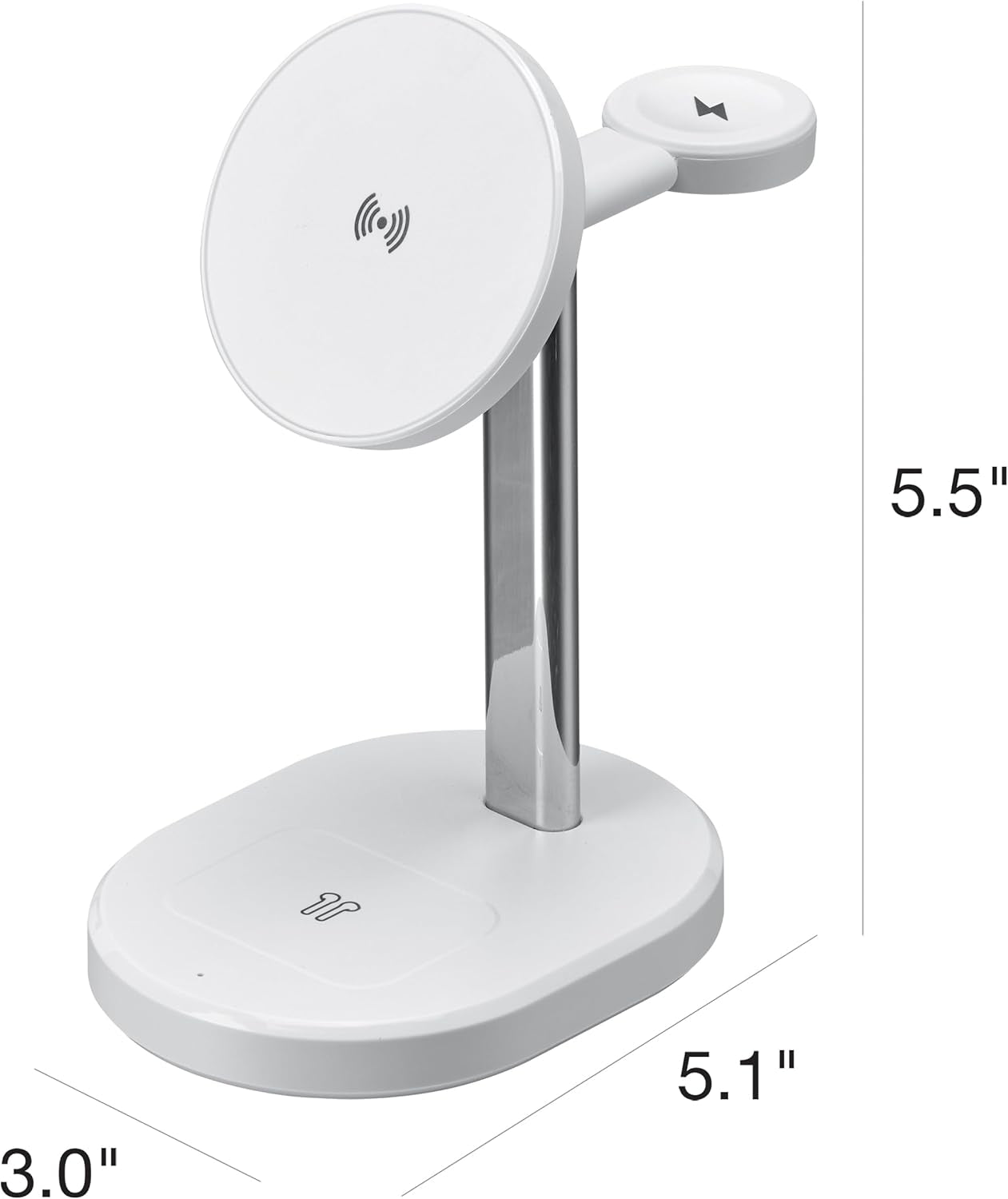 3-In-1 Wireless Charging Stand, IACQ295W