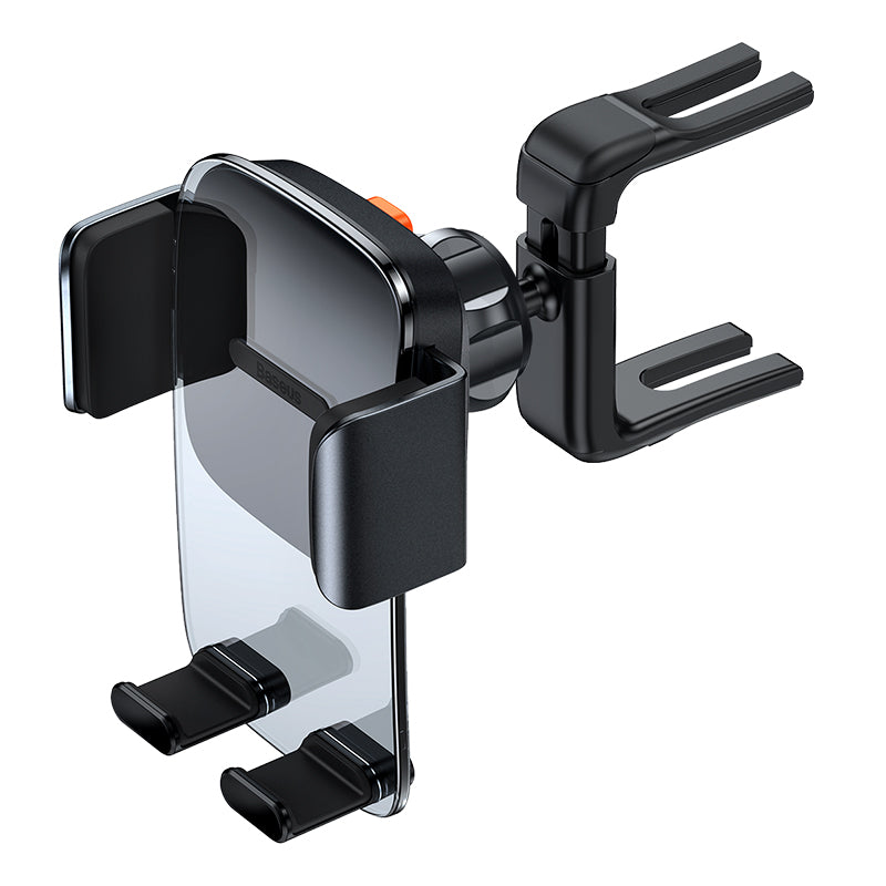 Tri Charge Co car phone mount air vent holder for 4.7"–6.7" smartphones, secure and easily accessible while driving.