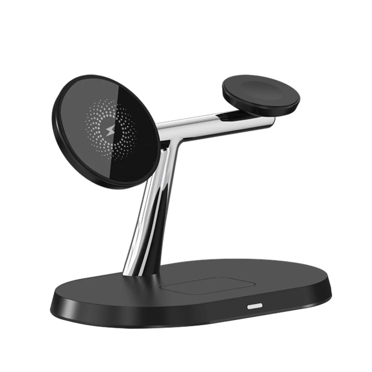30W 3-in-1 Magnetic Wireless Charger Stand – 9-Layer Safety, iPhone 14–17 Compatible