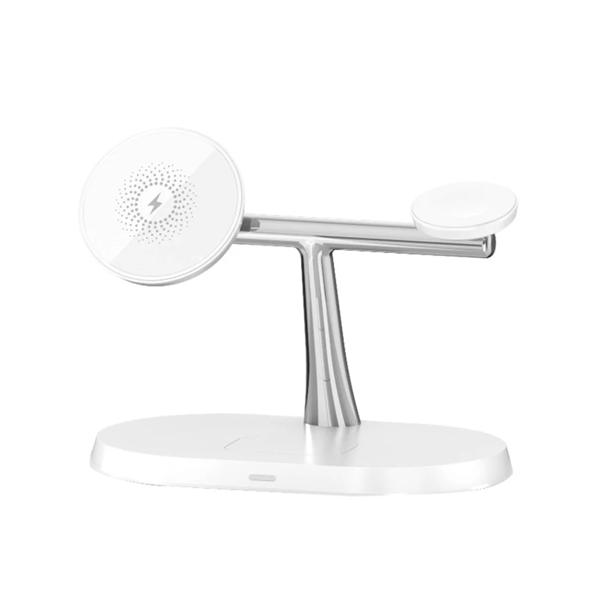 30W 3-in-1 Magnetic Wireless Charger Stand – 9-Layer Safety, iPhone 14–17 Compatible