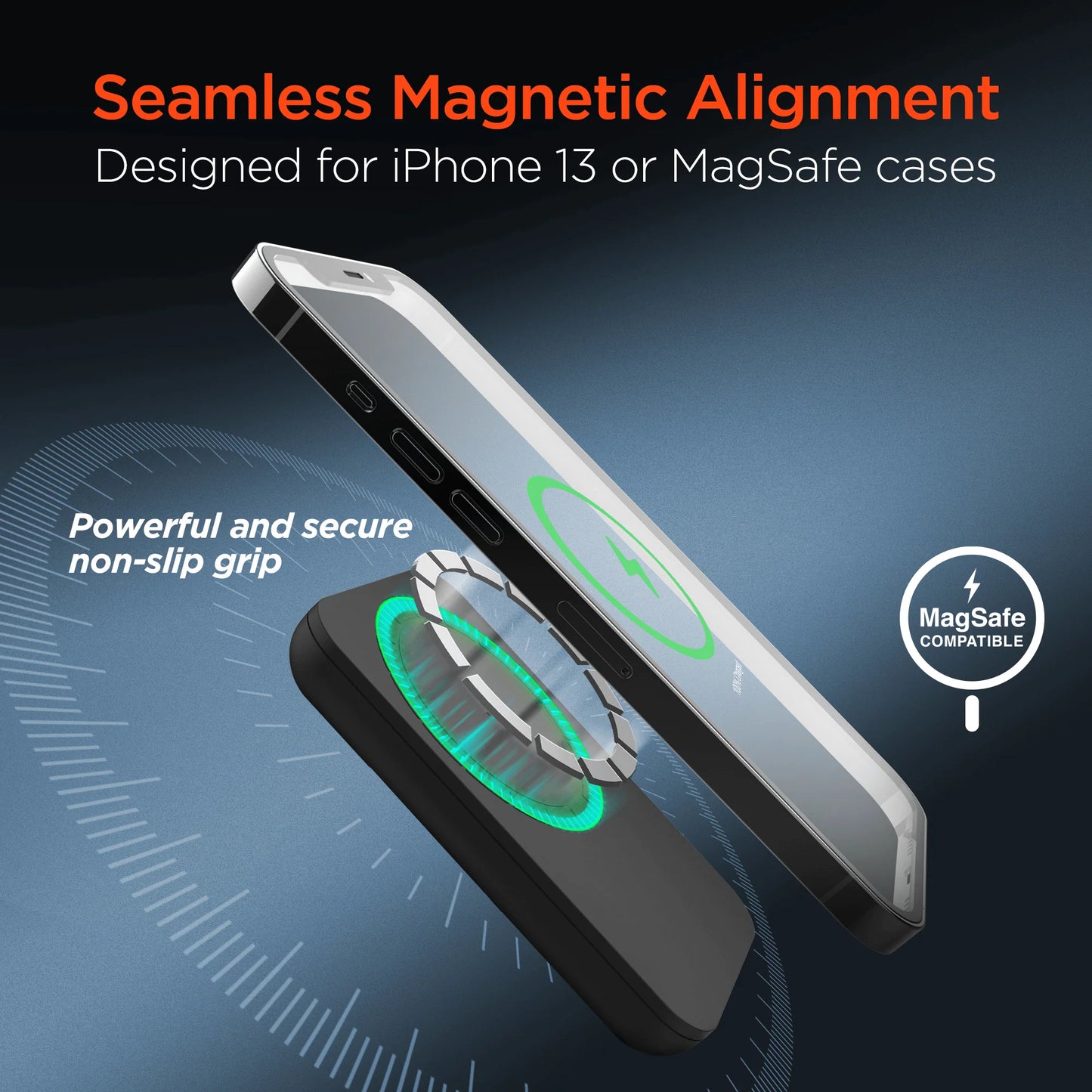 Hypergear 5000Mah Magnetic Wireless Power Bank