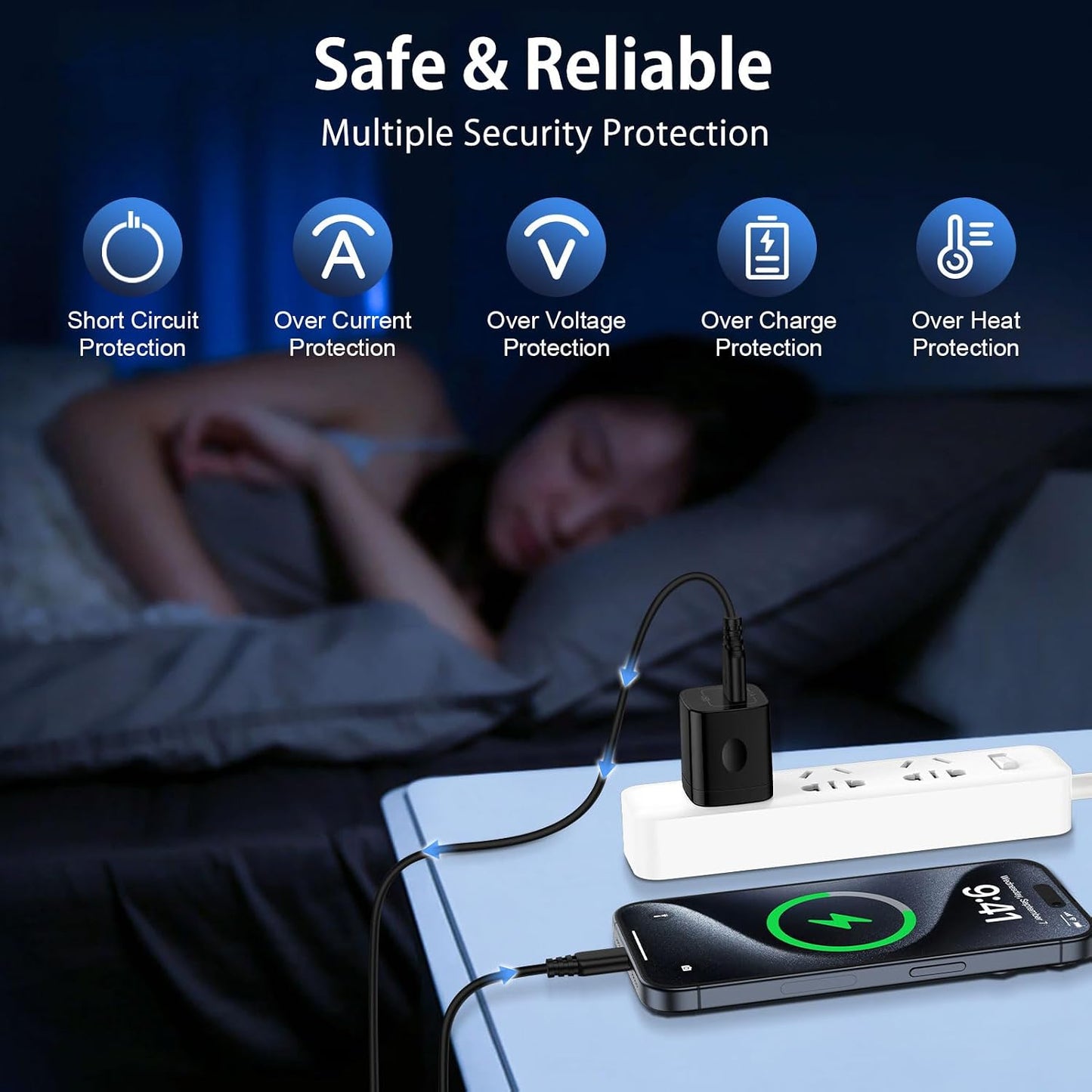USB Charger Block,5V 1A Power Adapter Fast Charging Cube Box Single Port Android Phone USB Plug Adapter for Wall Outlet for Iphone 17E 17 16 Pro Max/16 Plus/16/15,Samsung Galaxy S26/S25 Ultra/S24/S23