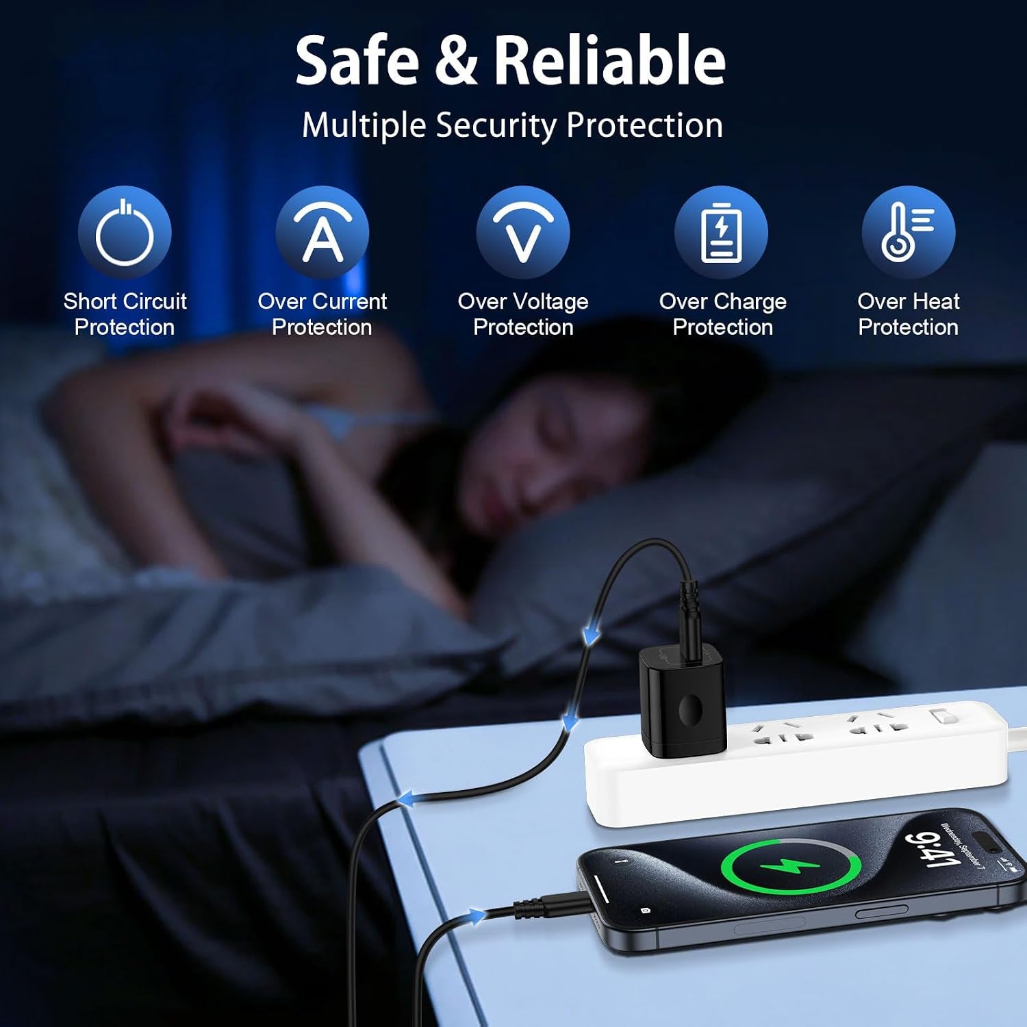 USB Charger Block,5V 1A Power Adapter Fast Charging Cube Box Single Port Android Phone USB Plug Adapter for Wall Outlet for Iphone 17E 17 16 Pro Max/16 Plus/16/15,Samsung Galaxy S26/S25 Ultra/S24/S23