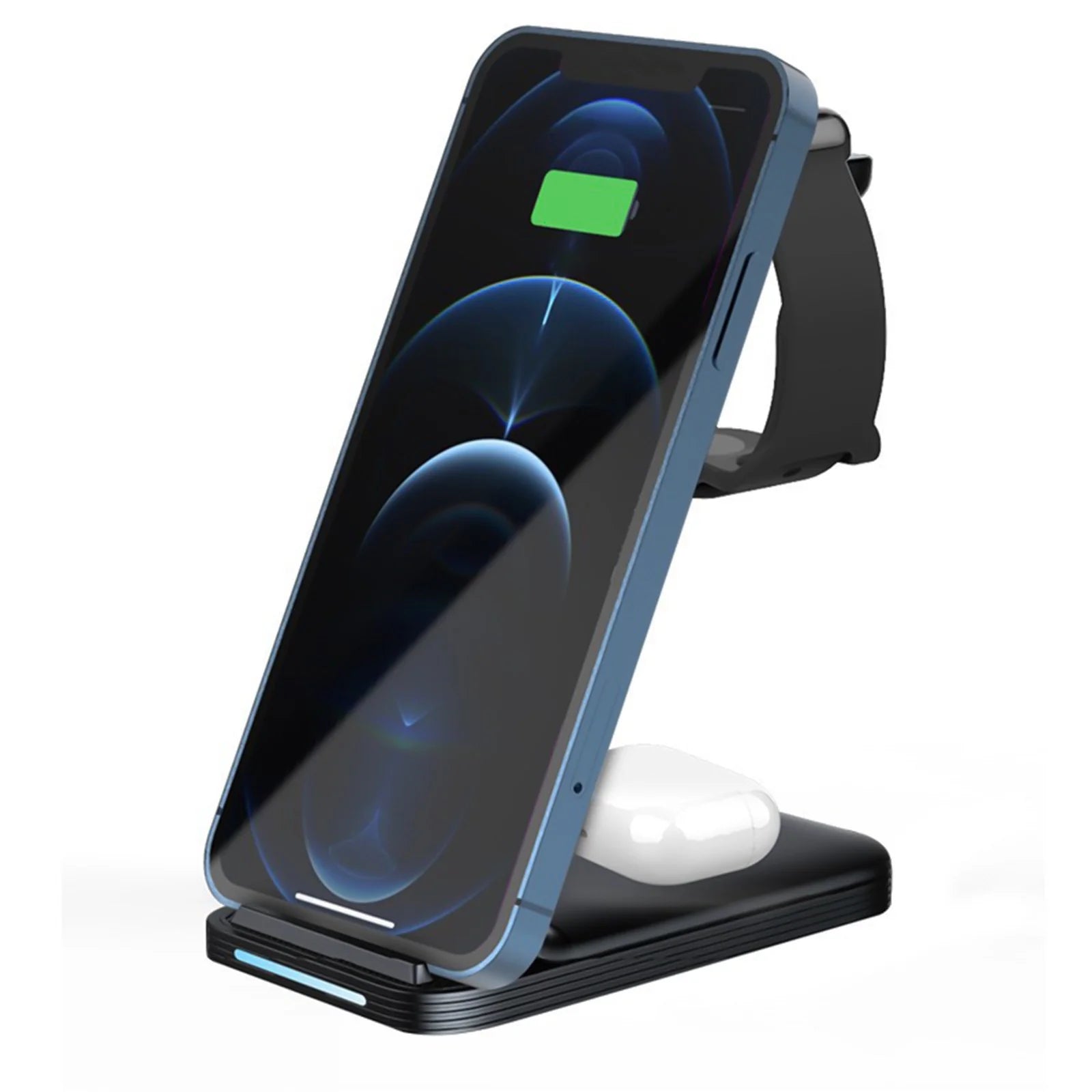 Wireless Charging Station,Charger Station,Charging Stand,Charging Stations for Multiple Devices at Once,Desk Magnetic Fast Charger for Watch Phone